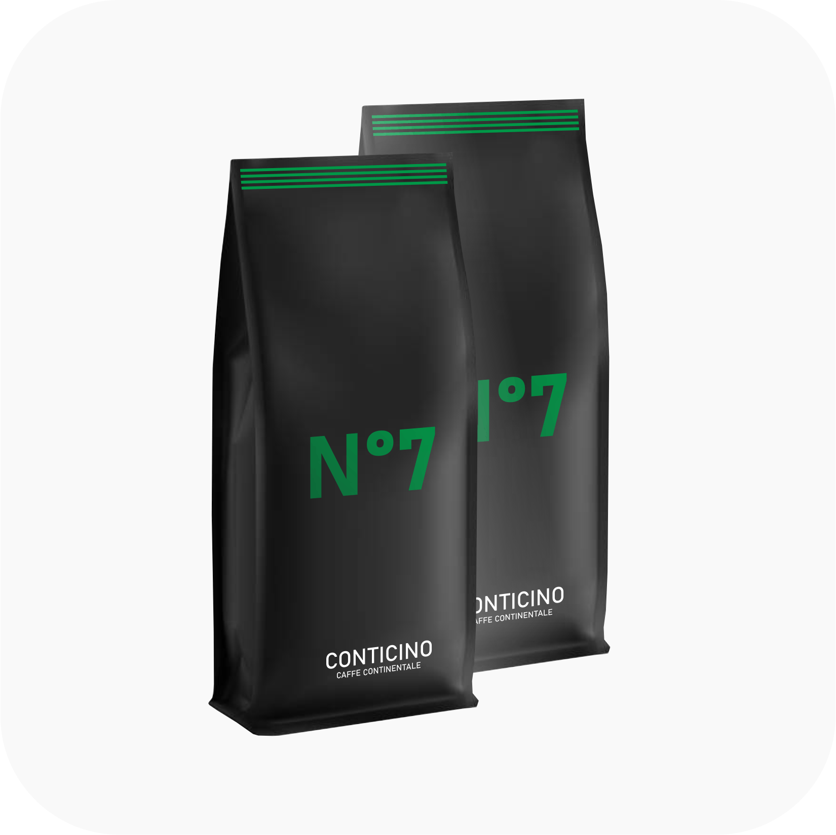 N°7 Originale Gemahlener Kaffee 2x 500g Night Brew BeutelFeine Süße Gemahlener Kaffee Night Brew (Beutel)